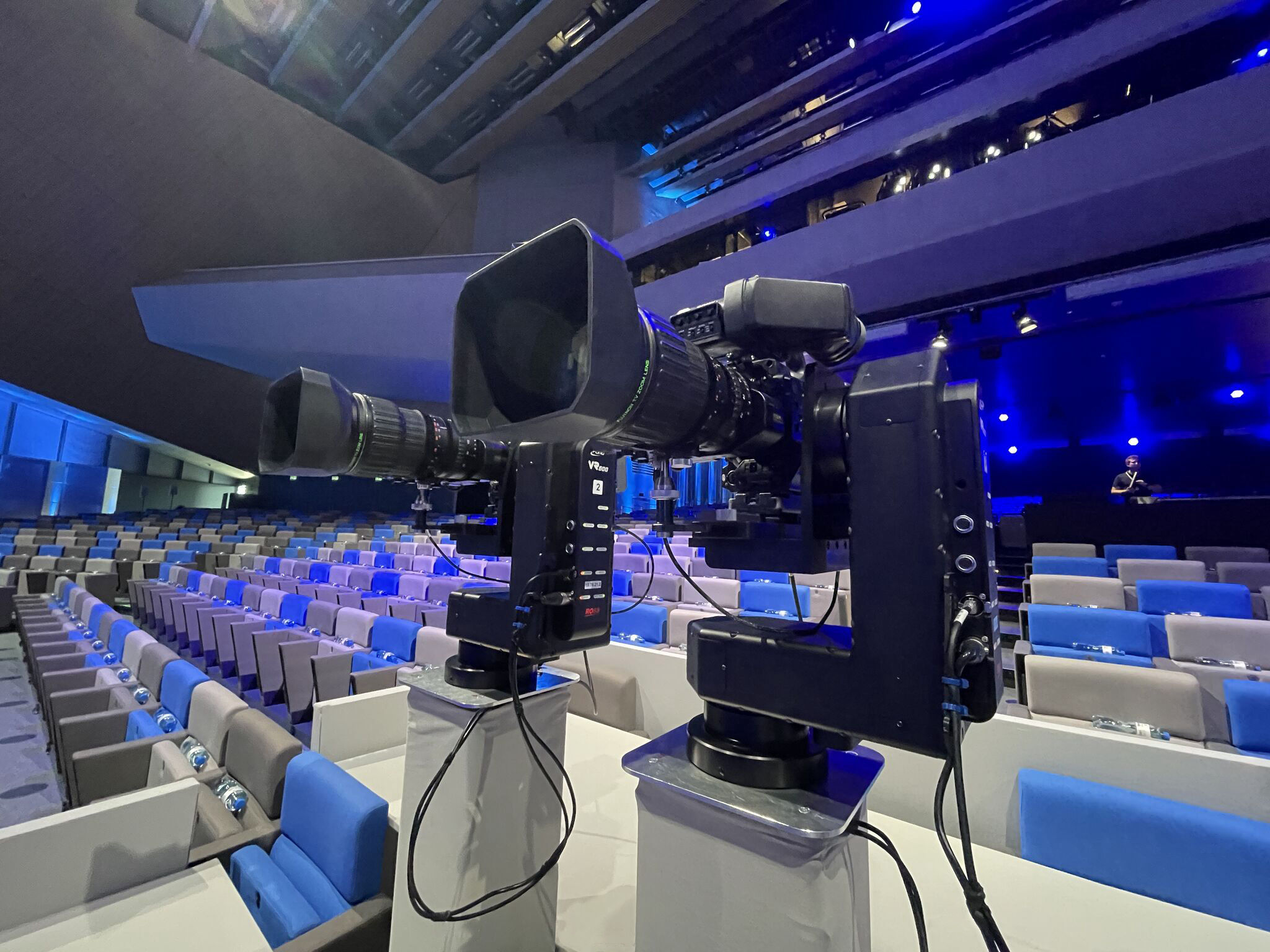 camera sony optique fujinon machinerie ross furio